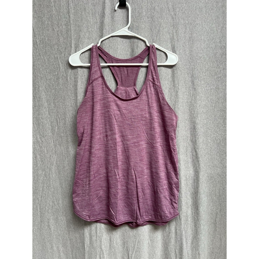 Lululemon Racerback Tank Top Women's Size 8 Dusty Rose Mauve Yoga Athletic